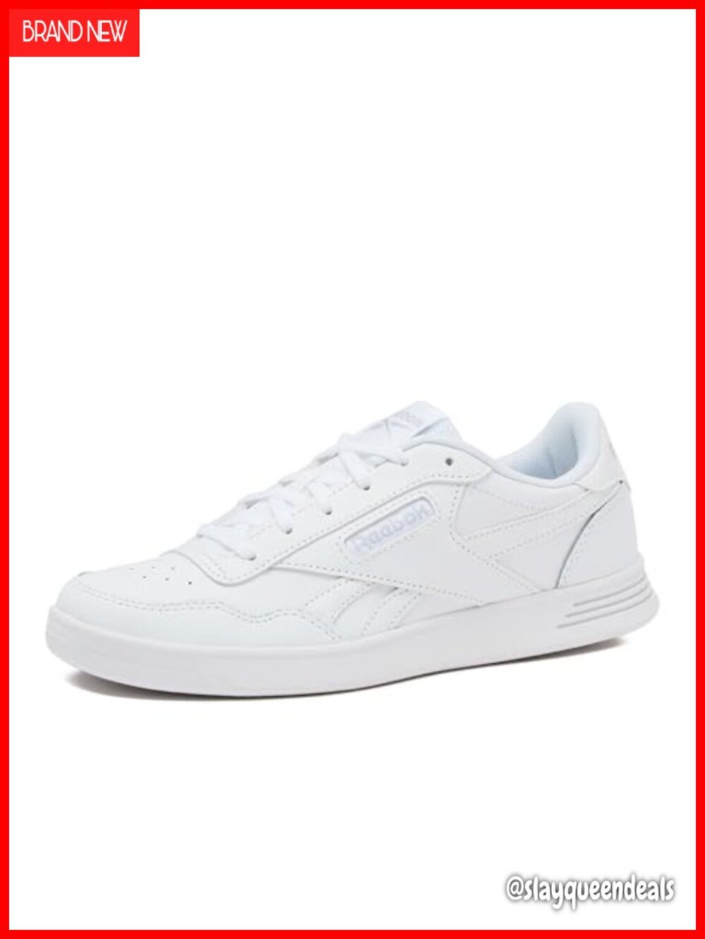 Reebok Court Advance Women's Fashion Sneakers, Lace-Up, Cushioned, Comfortable,